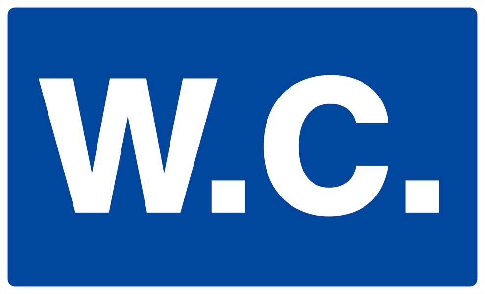 Panneau rigide W.C 330x200mm TALIAPLAST - 621632