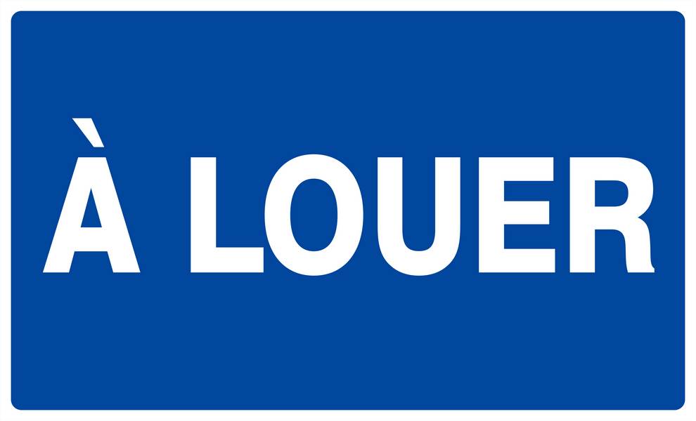 Panneau rigide A LOUER 330x200mm TALIAPLAST - 621634