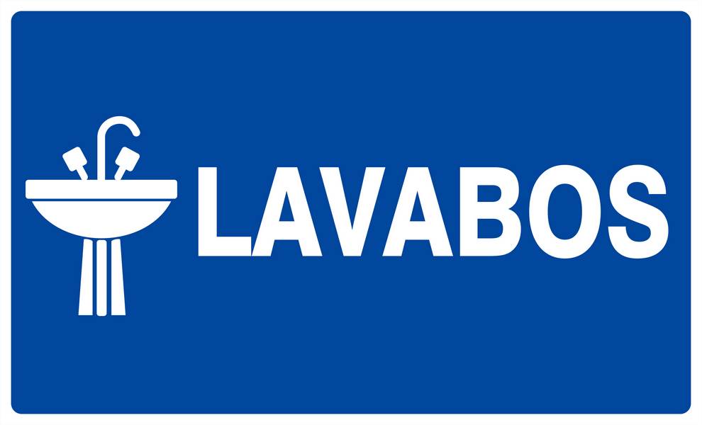 Panneau rigide LAVABOS 330x200mm TALIAPLAST - 621640