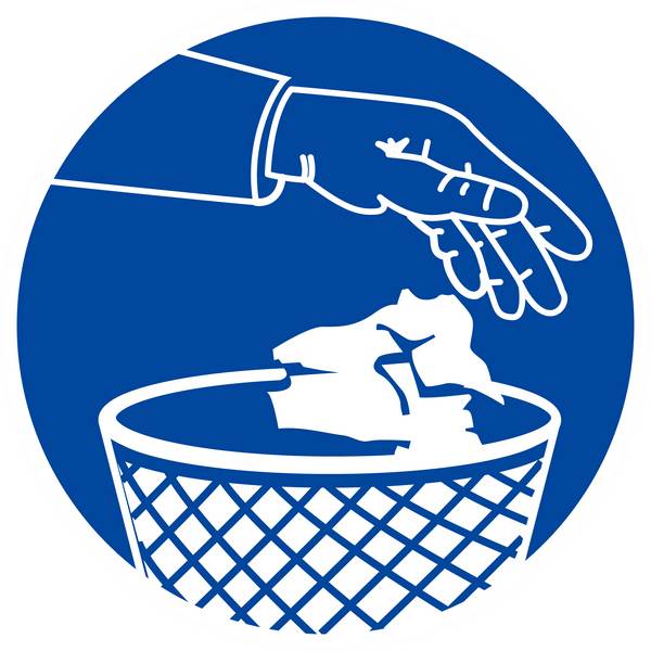 UTILISEZ LES POUBELLES D.300mm TALIAPLAST - 622543