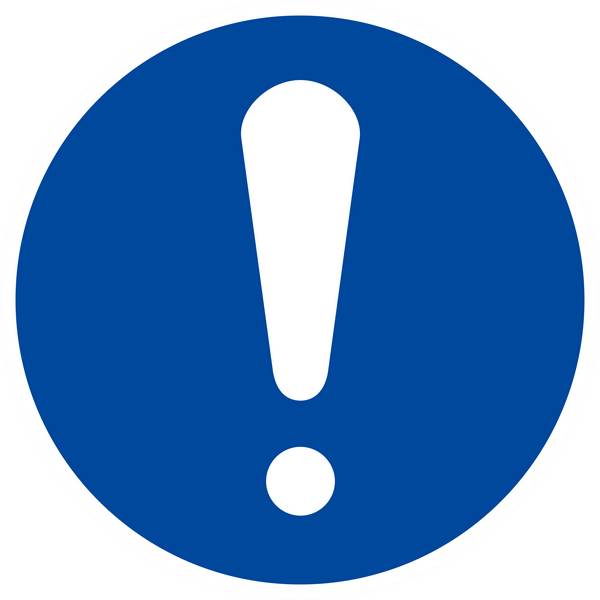 Panneau rigide OBLIGATION, SIGNAL GENERAL D.420mm TALIAPLAST - 623525