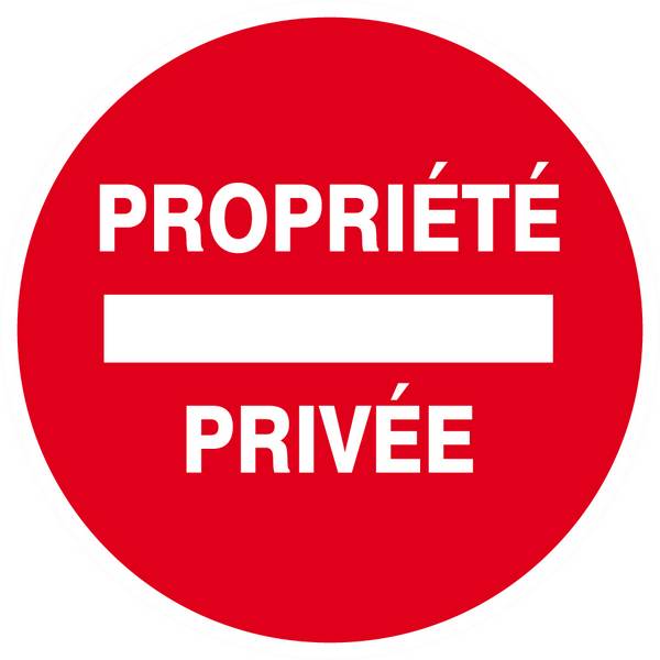 Panneau rigide PROPRIETE PRIVEE D.80mm TALIAPLAST - 624224
