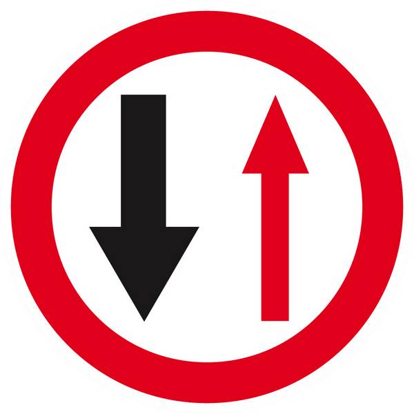 Panneau rigide VOUS N'ETES PAS PRIORITAIRE D.80mm TALIAPLAST - 624268