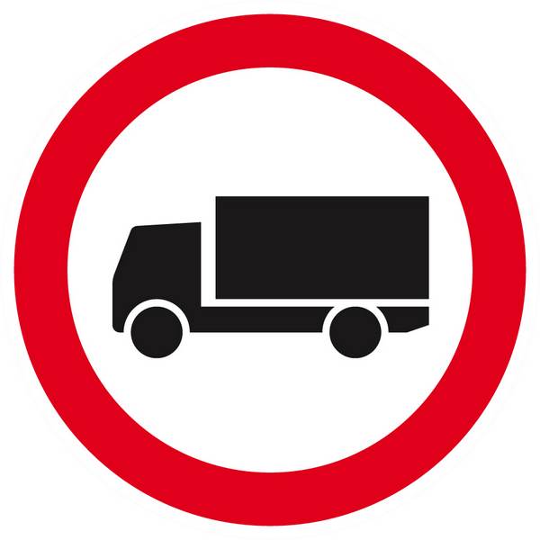Panneau rigide INTERDIT AUX POIDS LOURDS D.80mm TALIAPLAST - 624284