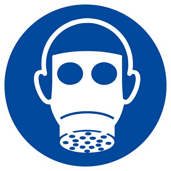 Panneau rigide PROTECTION DES VOIES RESPIRATOIRES OBLIGAT. D.80mm TALIAPLAST - 624511