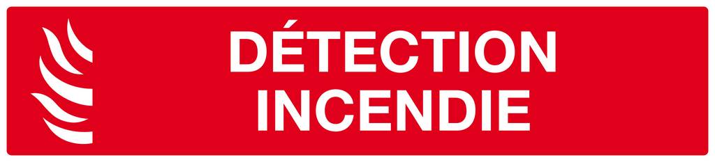 DETECTION INCENDIE 330x75mm TALIAPLAST - 625114
