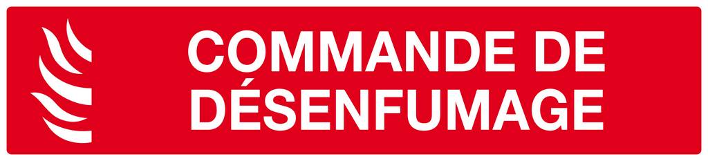 COmmANDE DE DESENFUMAGE 330x75mm TALIAPLAST - 625117