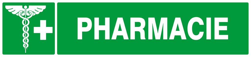 PANNEAU PHARMACIE 330X75MM TALIAPLAST - 625401