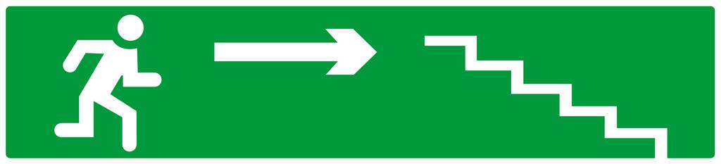 PANNEAU ESCALIER DESCENDANT A DROITE 330X75MM TALIAPLAST - 625429