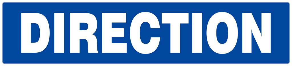 Panneau rigide DIRECTION 330X75MM TALIAPLAST - 625613