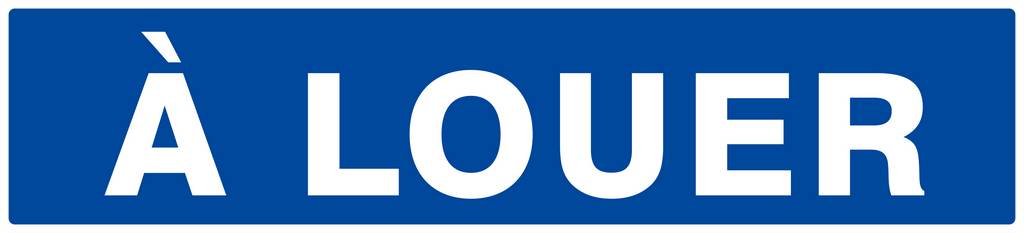 Panneau rigide A LOUER 330X75MM TALIAPLAST - 625634