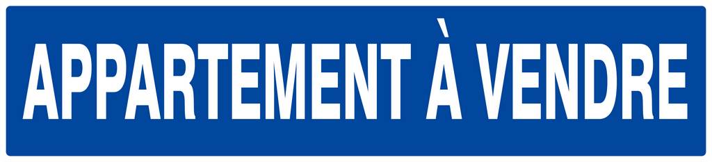 Panneau rigide APPARTEMENT A VENDRE 330X75MM TALIAPLAST - 625637