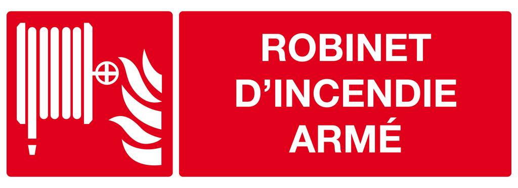 PANNEAU ROBINET D'INCENDIE ARME 330X120MM TALIAPLAST - 626125