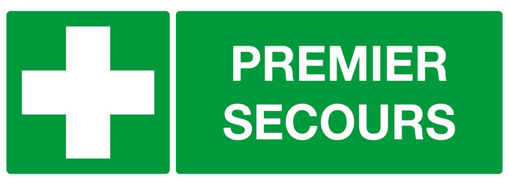 PANNEAU PREMIER SECOURS 330X120MM TALIAPLAST - 626404