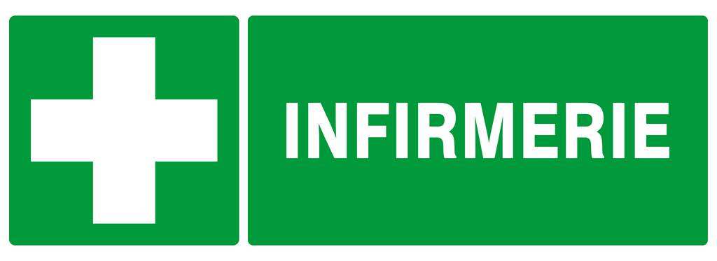 PANNEAU INFIRMERIE 330X120MM TALIAPLAST - 626408