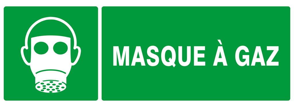 PANNEAU MASQUE A GAZ 330X120MM TALIAPLAST - 626410