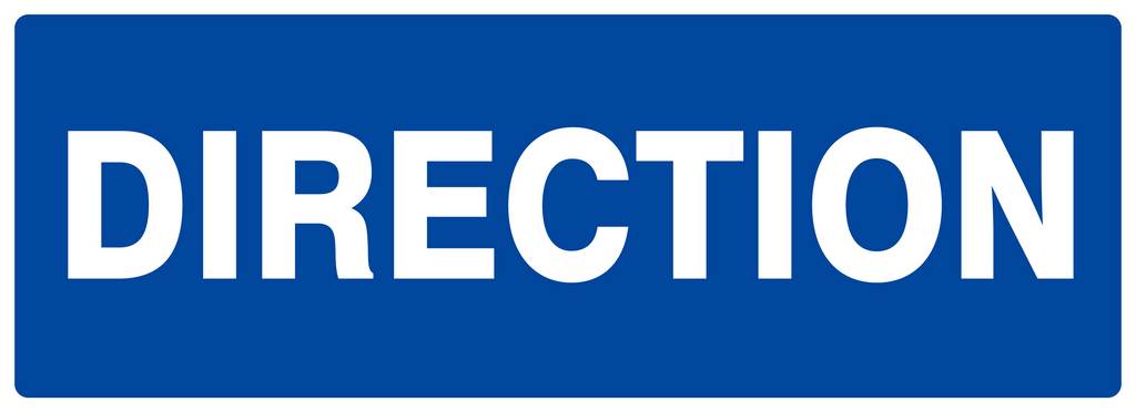 Panneau rigide DIRECTION 330X120MM TALIAPLAST - 626613