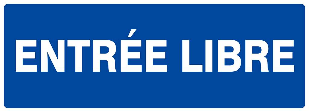 Panneau rigide ENTREE LIBRE 330X120MM TALIAPLAST - 626615