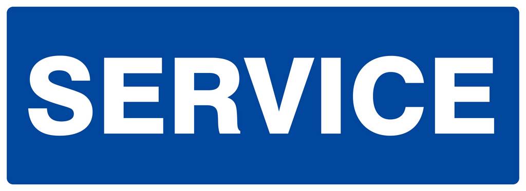 Panneau rigide SERVICE 330X120MM TALIAPLAST - 626629