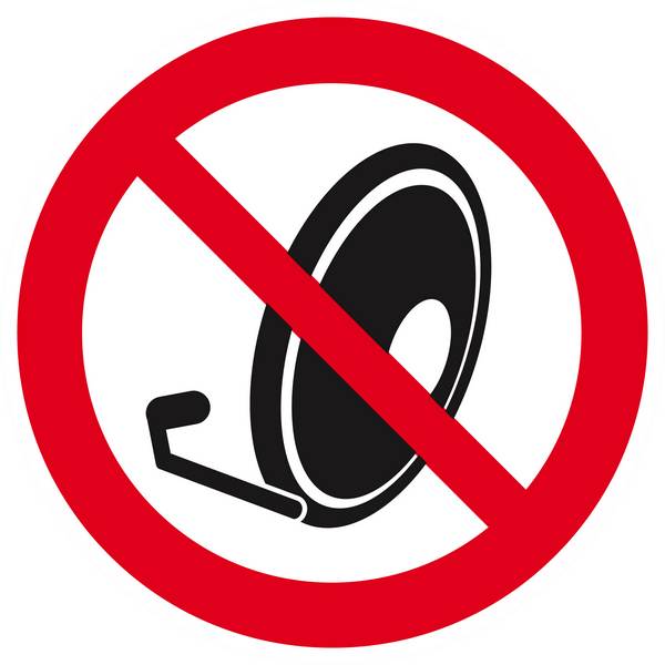 Panneau rigide PARABOLES INTERDITES Ø180MM TALIAPLAST - 627337