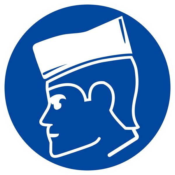 PANNEAU PORT DE LA COIFFE OBLIGATOIRE Ø180MM TALIAPLAST - 627504