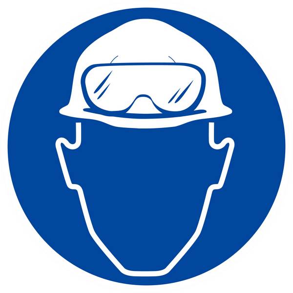 PROTECTION OBLIGATOIRE TETE/VUE CONTRE L'ACIDE D.180mm TALIAPLAST - 627545