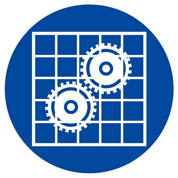 PANNEAU GRILLE DE PROTECTION OBLIGATOIRE Ø180MM TALIAPLAST - 627562