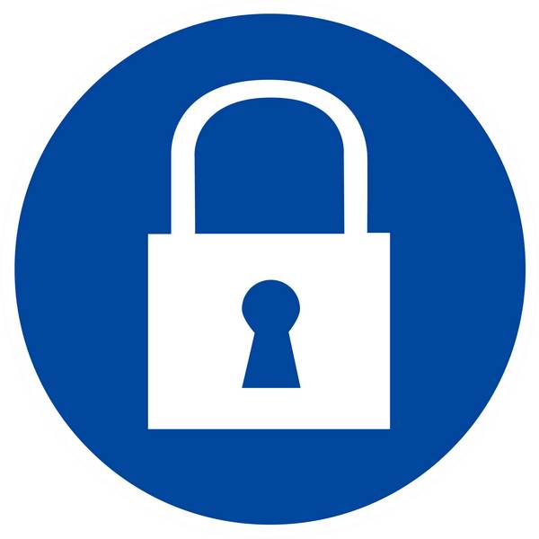 PANNEAU CADENAS OBLIGATOIRE Ø180MM TALIAPLAST - 627565