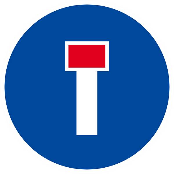 Panneau rigide VOIE SANS ISSUE Ø180MM TALIAPLAST - 627587