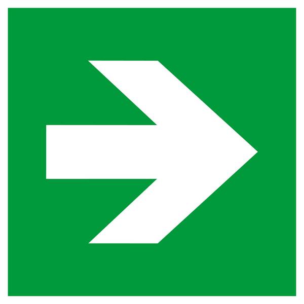 PANNEAU FLECHE 200X200MM TALIAPLAST - 628418