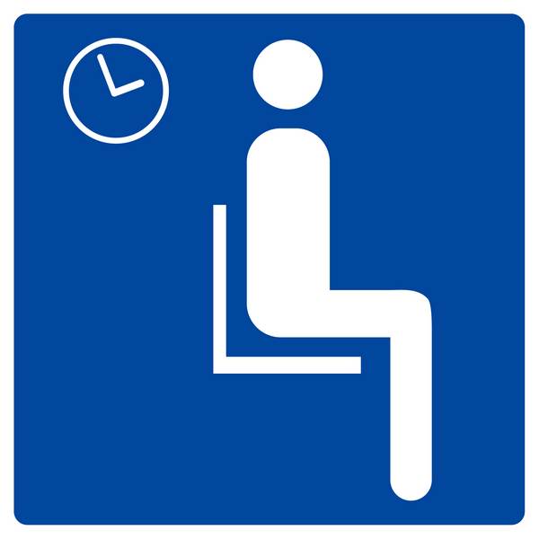 Panneau rigide SALLE D'ATTENTE 200X200MM TALIAPLAST - 628607