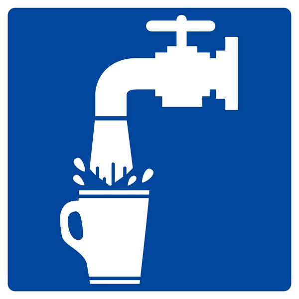 Panneau rigide EAU POTABLE 200X200MM TALIAPLAST - 628617