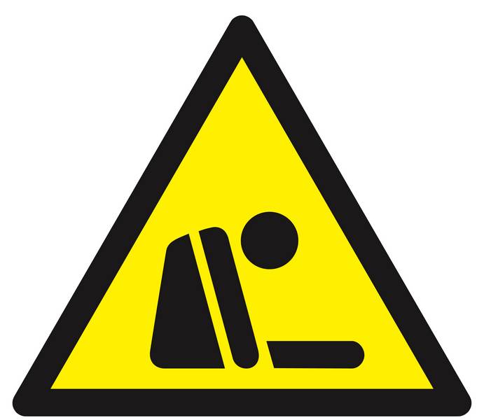 Panneau rigide DANGER RISQUE D'ASPHYXIE 300X300X300MM TALIAPLAST - 629322