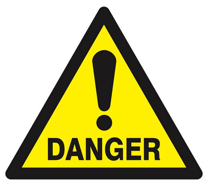 Panneau rigide DANGER 300X300X300MM TALIAPLAST - 629330