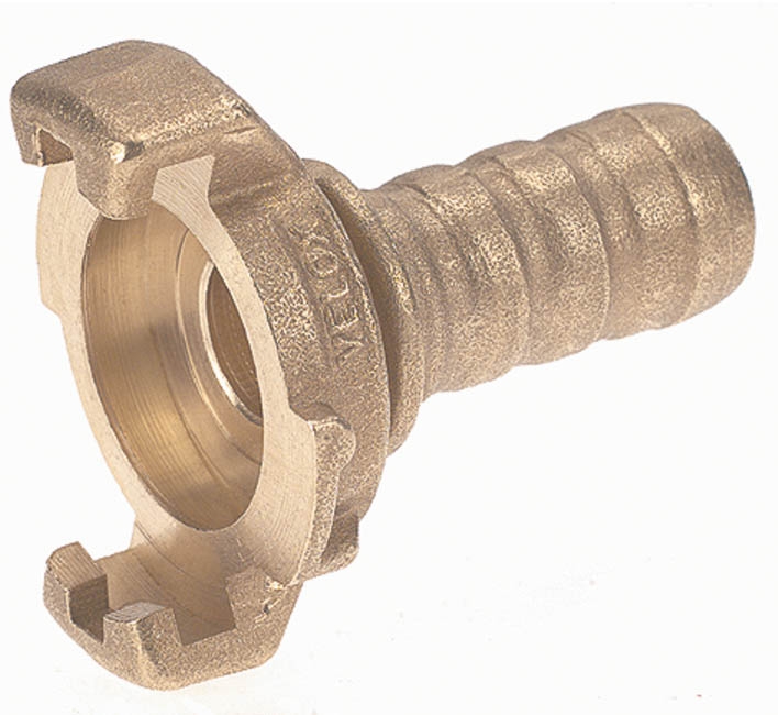 RACCORD ADISCO EXPRESS ADG - CANNELÉ LAITON - SANS JOINT- Ø 19 - 07C19