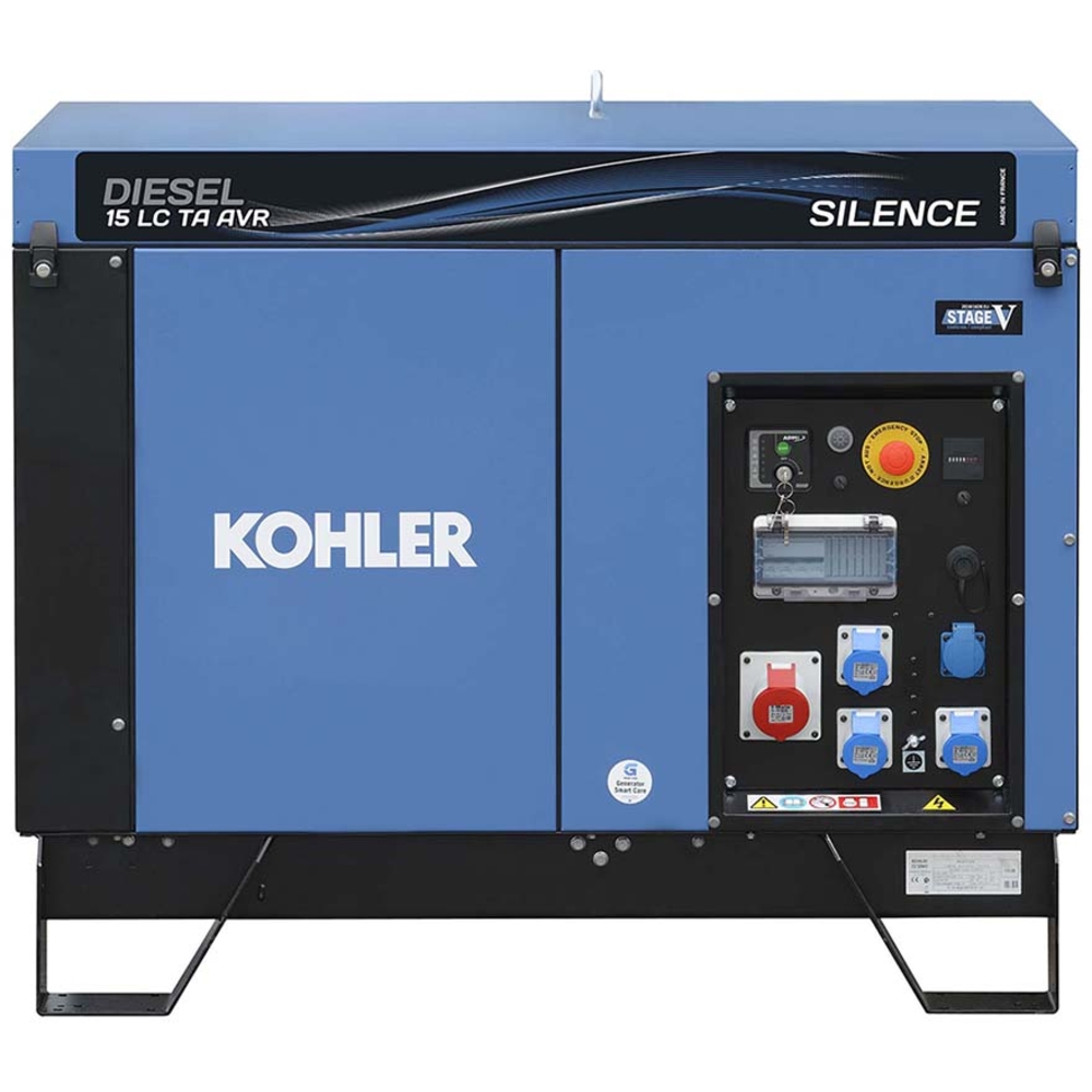 Groupe électrogène diesel 15 LC TA SILENCE AVR C5 RCD REHLKO - 3499231920862