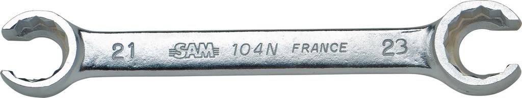 CLE A TUYAUTER 12 PANS 20X22 MM SAM OUTILLAGE - 104N20X22