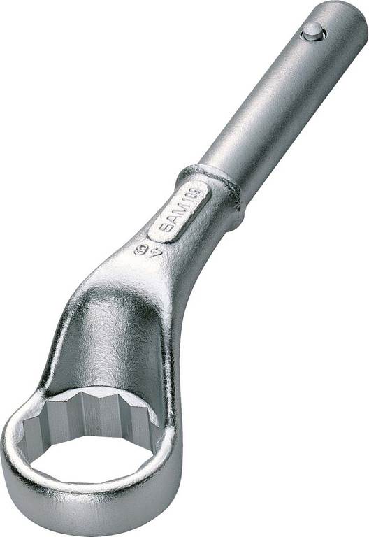 CLE POLYGONALE CONTRE-COUDEE GROS EFFORT 27 MM SAM OUTILLAGE - 10927