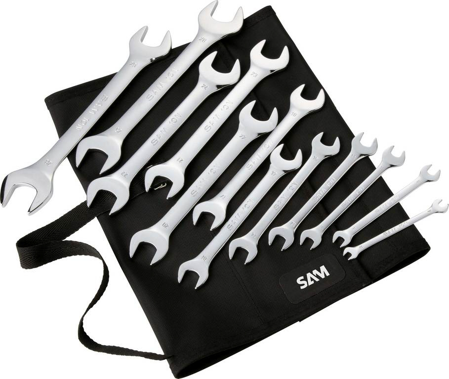 TROUSSE DE 12 CLES A FOURCHES SAM OUTILLAGE - 10NTR12P