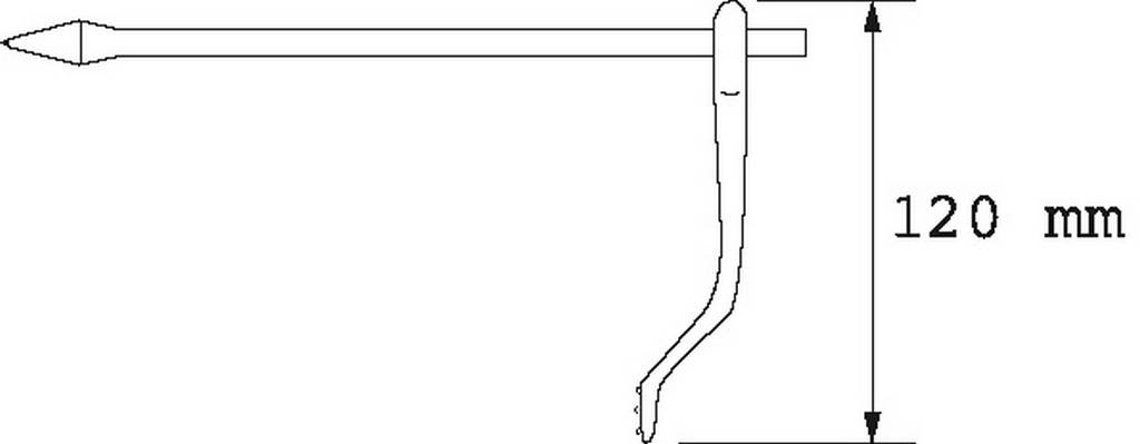 CHEVILLETTE MACON OCTOGONALE SAM OUTILLAGE - 1304