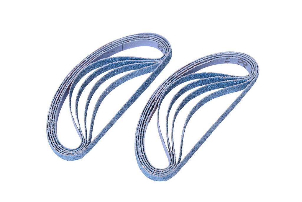 Paquet de 10 bandes abrasives 10x330 mm grain 60 SAM OUTILLAGE - 131060