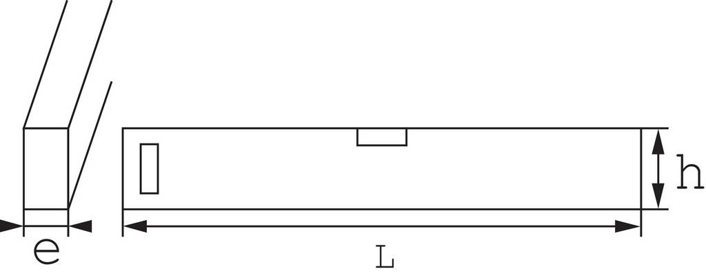 NIVEAU SEMELLE 60CM MAGNETIQUE SAM OUTILLAGE - 16660MN