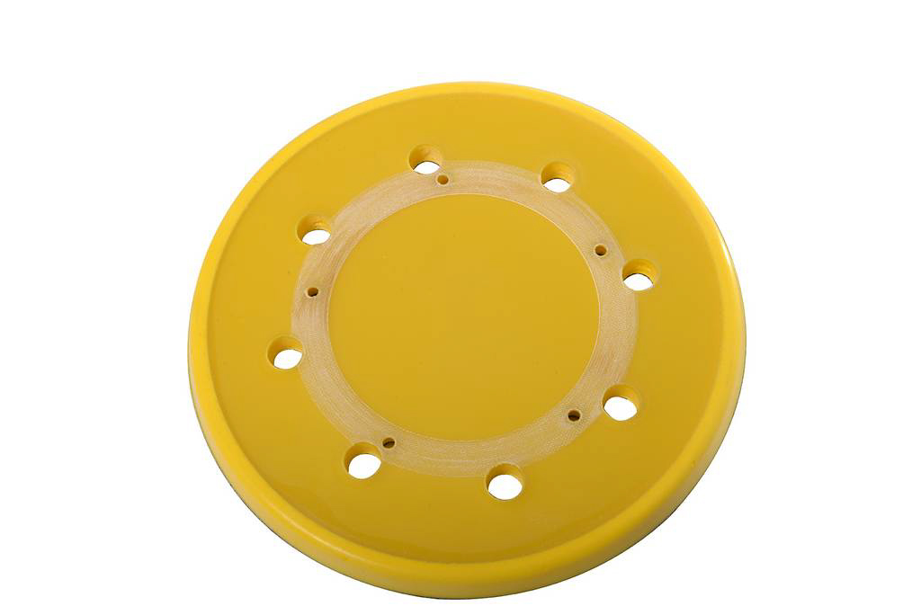 Plateau ø 200 mm pour disques auto agrippants perforés 8 trous (standard) SAM OUTILLAGE - 1948