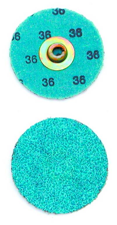 DISQUE ABRASIF A AGRAFE D.75 GR.60 SAM OUTILLAGE - 1962860