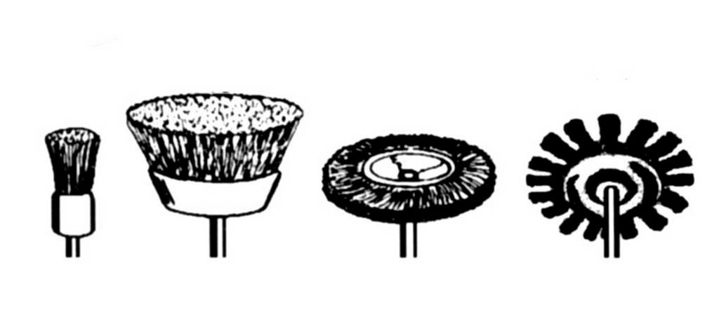 BROSSE CIRCULAIRE TORSADEE SUR TIGE SAM OUTILLAGE - 19643