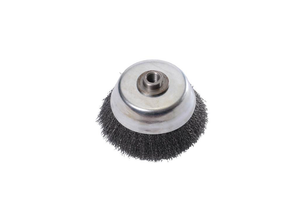 Brosse coupe 150 mm fil acier 0,3 mm SAM OUTILLAGE - 19646