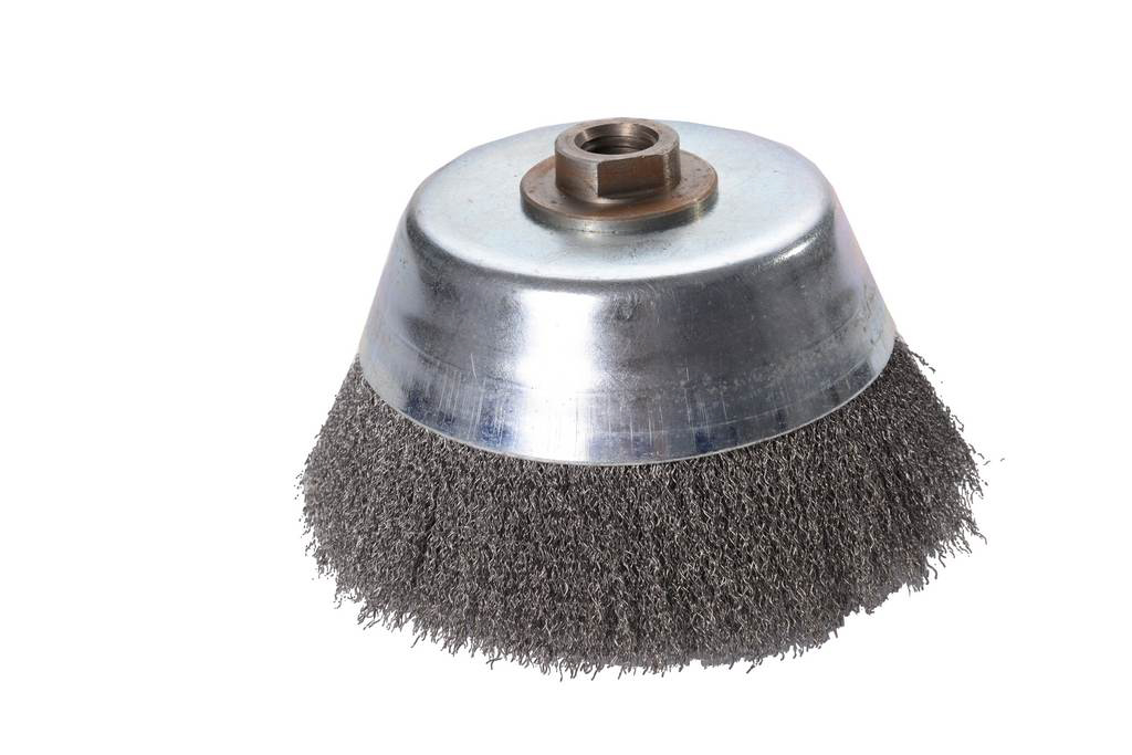 Brosse coupe 150 mm fil acier 0,2 mm SAM OUTILLAGE - 19647