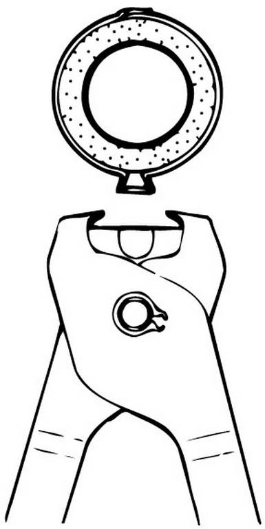 PINCE POUR COLLIERS A DEUX OREILLES SAM OUTILLAGE - 2084