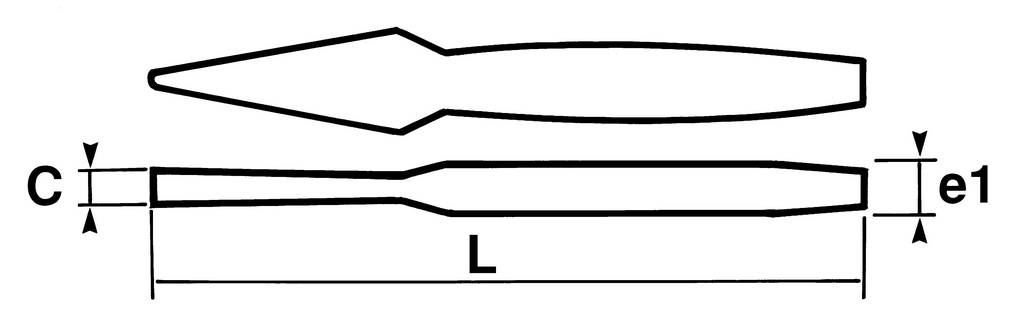 BEDANE CORPS OCTOGONAL SAM OUTILLAGE - 2180A