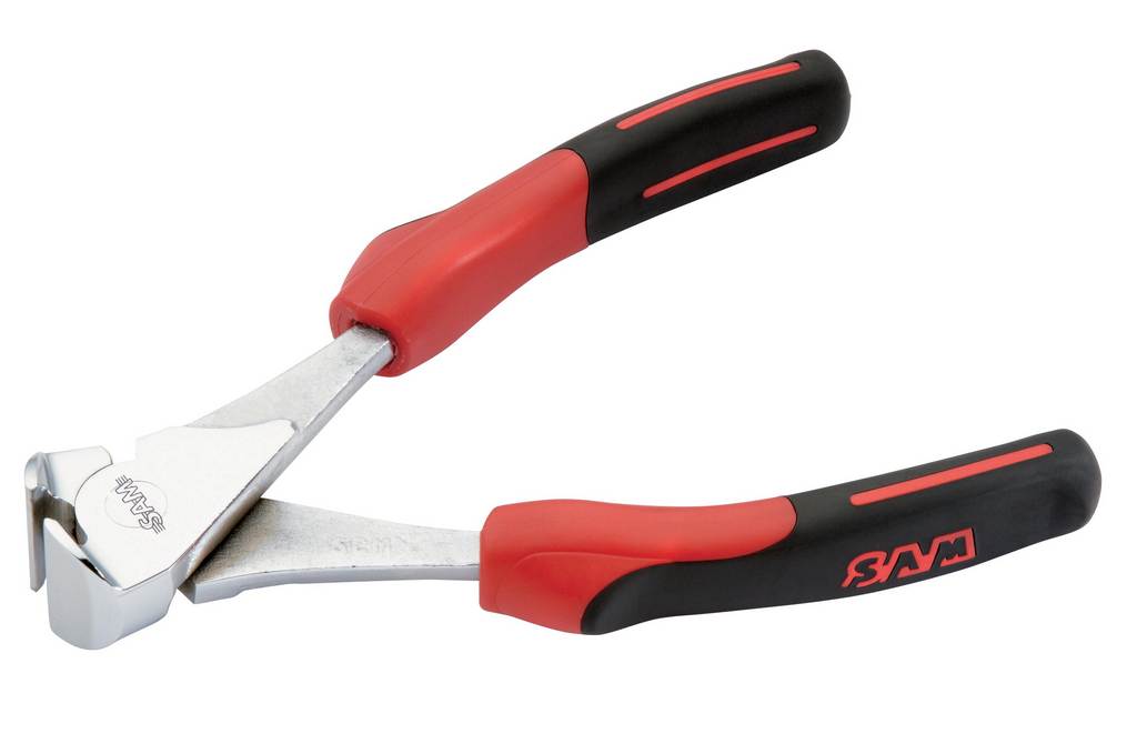 PINCE COUPANTE EN BOUT BIMATIERE AVEC RESSORT 160 MM SAM OUTILLAGE - 230R16G